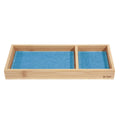 Federschale Bambus, 245 x 25 x 109 mm, hellblau/dunkelgrau SIGEL SA206 SIGEL SA206  245x25x109mm