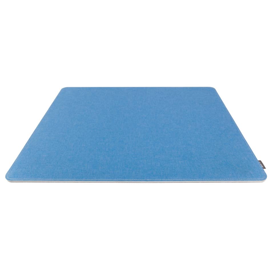 Schreibunterlage, 600 x 7 x 450 mm, recyceltes PET, hellblau/dunkelgrau SIGEL SA202 SIGEL SA202 600x7x450mm