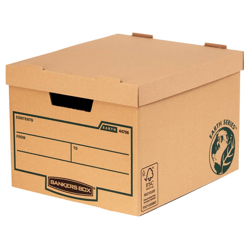 Archivbox Earth Standard   R-Kive BANKERS BOX 4470601 FELLOWES 4470601 R-Kive