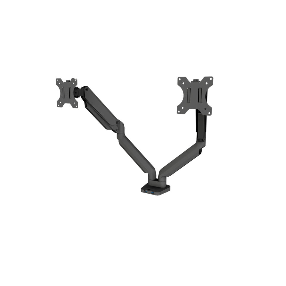 Doppel-Monitorarm Platinum Series, höhenverstellbar, schwarz FELLOWES 8042501