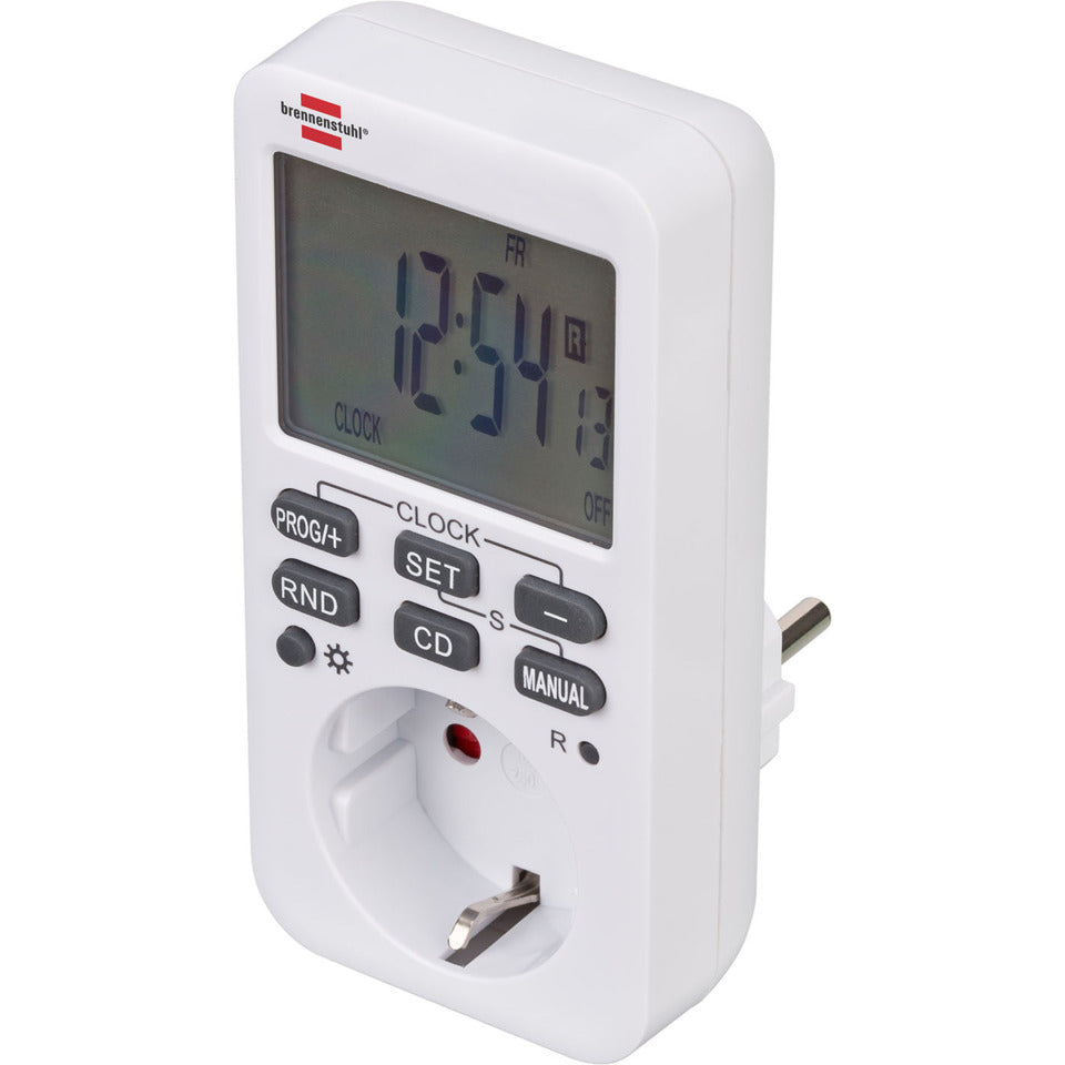 Zeitschaltuhr Woche Digital, weiß BRENNENSTUHL 1506320 BRENNENSTUHL 1506320 Comfort-Line