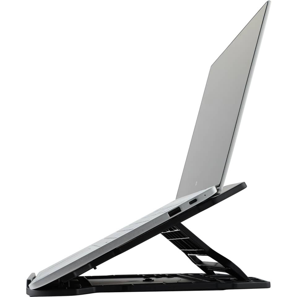 Notebookständer drehbar, 17", Kunststoff, schwarz Q-CONNECT KF14470 Q-CONNECT KF14470 drehbar