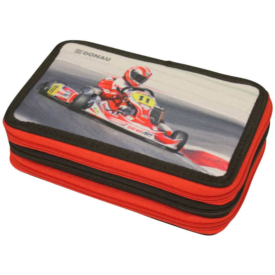Schüleretui Kart, 3-Stock, gefüllt DONAU 6776100-14 DONAU 6776100-14  gefüllt