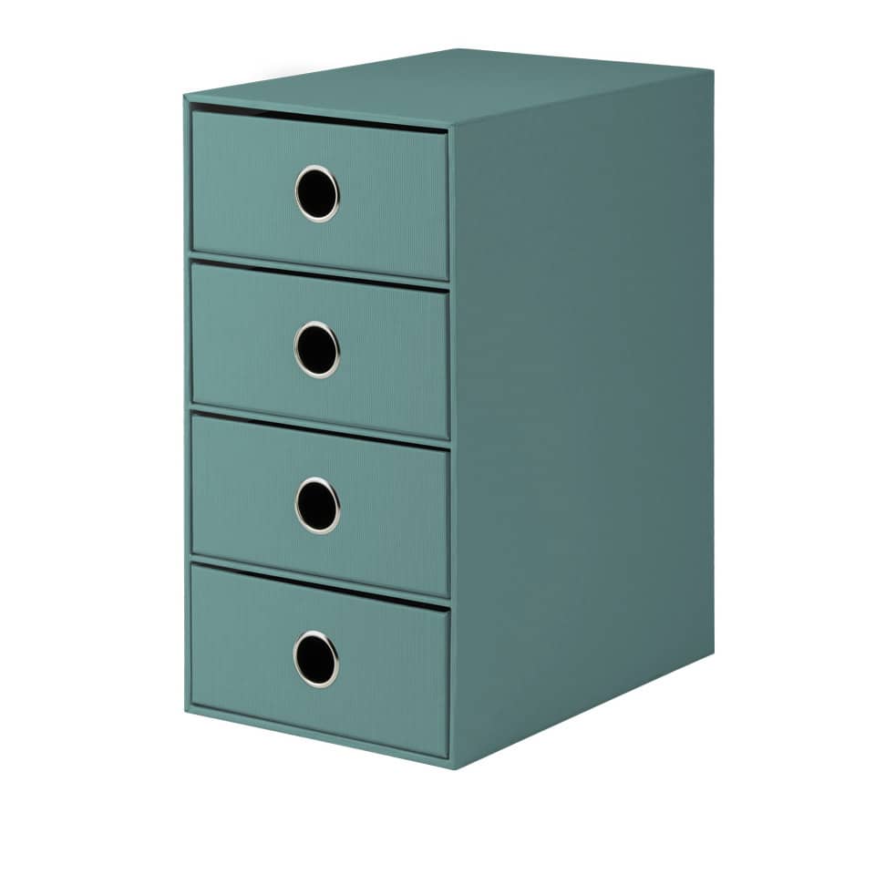 Schubladenbox Soho, A4, 4er, opal RÖSSLER 1524452384 RÖSSLER 1524452384 4er
