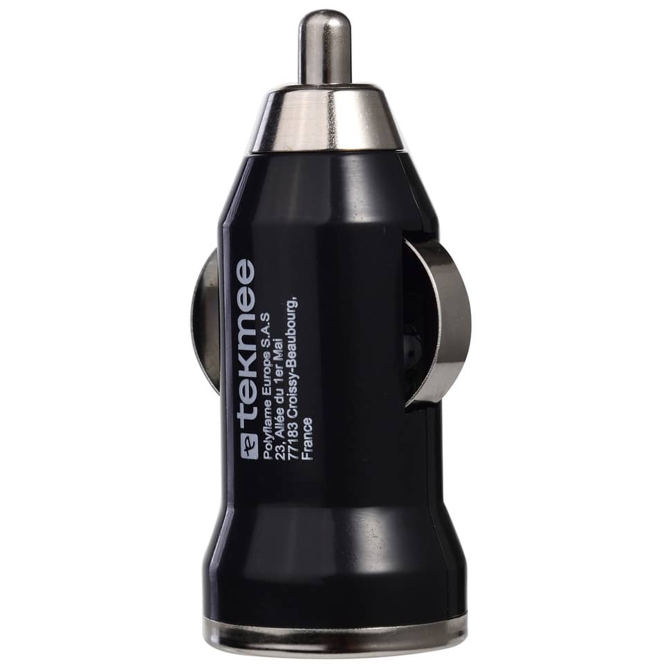 Ladeadapter KFZ, USB-A, 12V, schwarz TEKMEE 40448231 TEKMEE 40 44 82 31