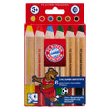 Jumbo Buntstifte 3in1, 6er-Set FC BAYERN 31946