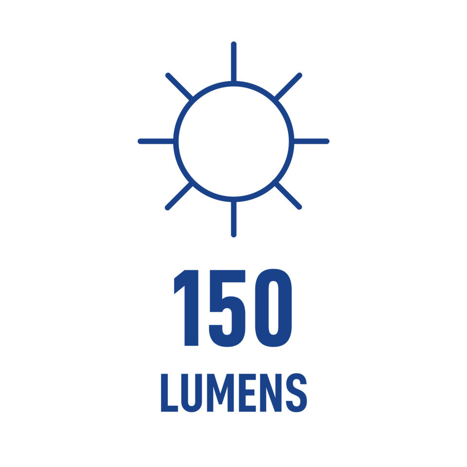 LED Camping Lampe, 150 Lumen, grau VARTA 15673 101 111