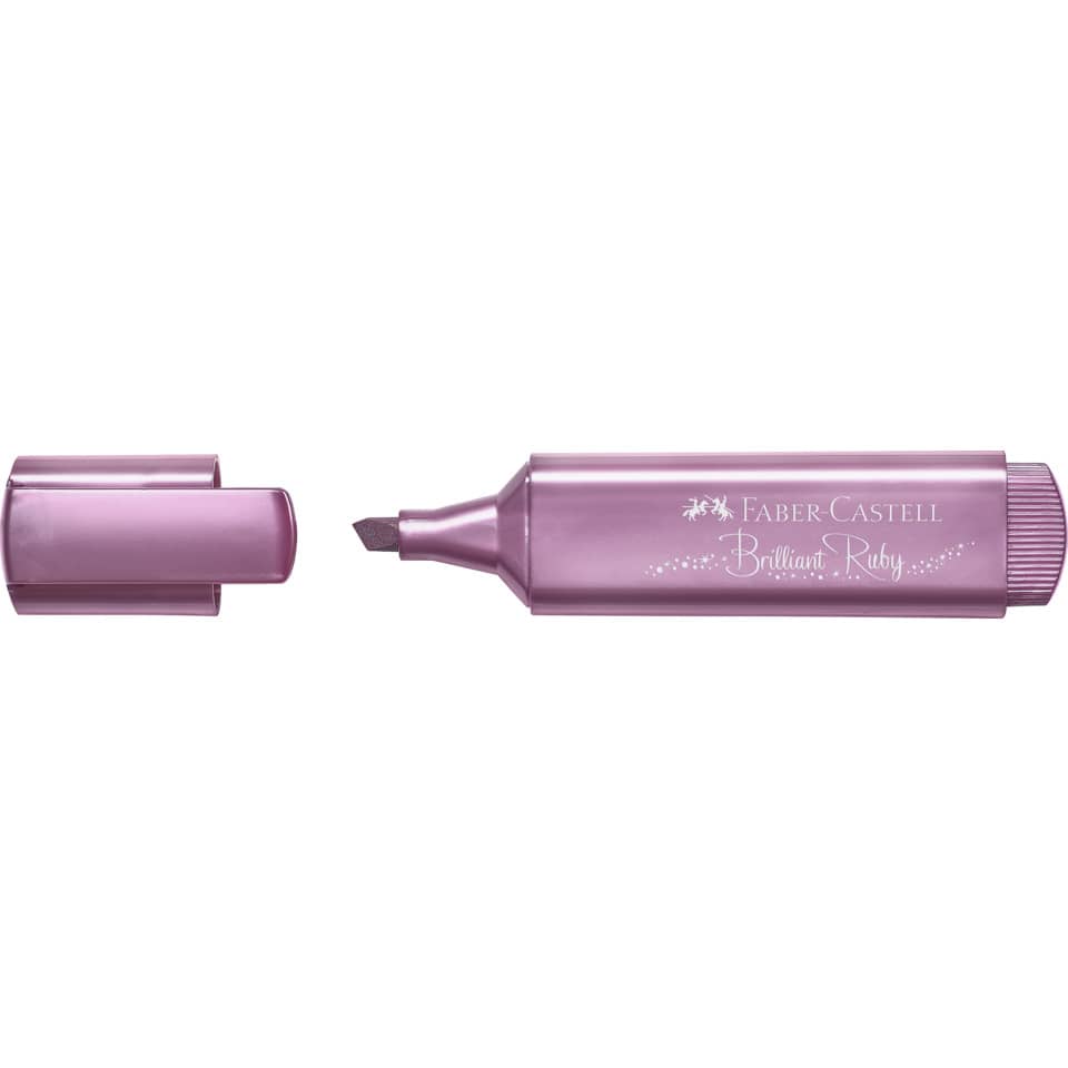 Textmarker Superfluorescent 46, 1-5mm, Metallic rubin FABER CASTELL 154691 FABER-CASTELL 154691