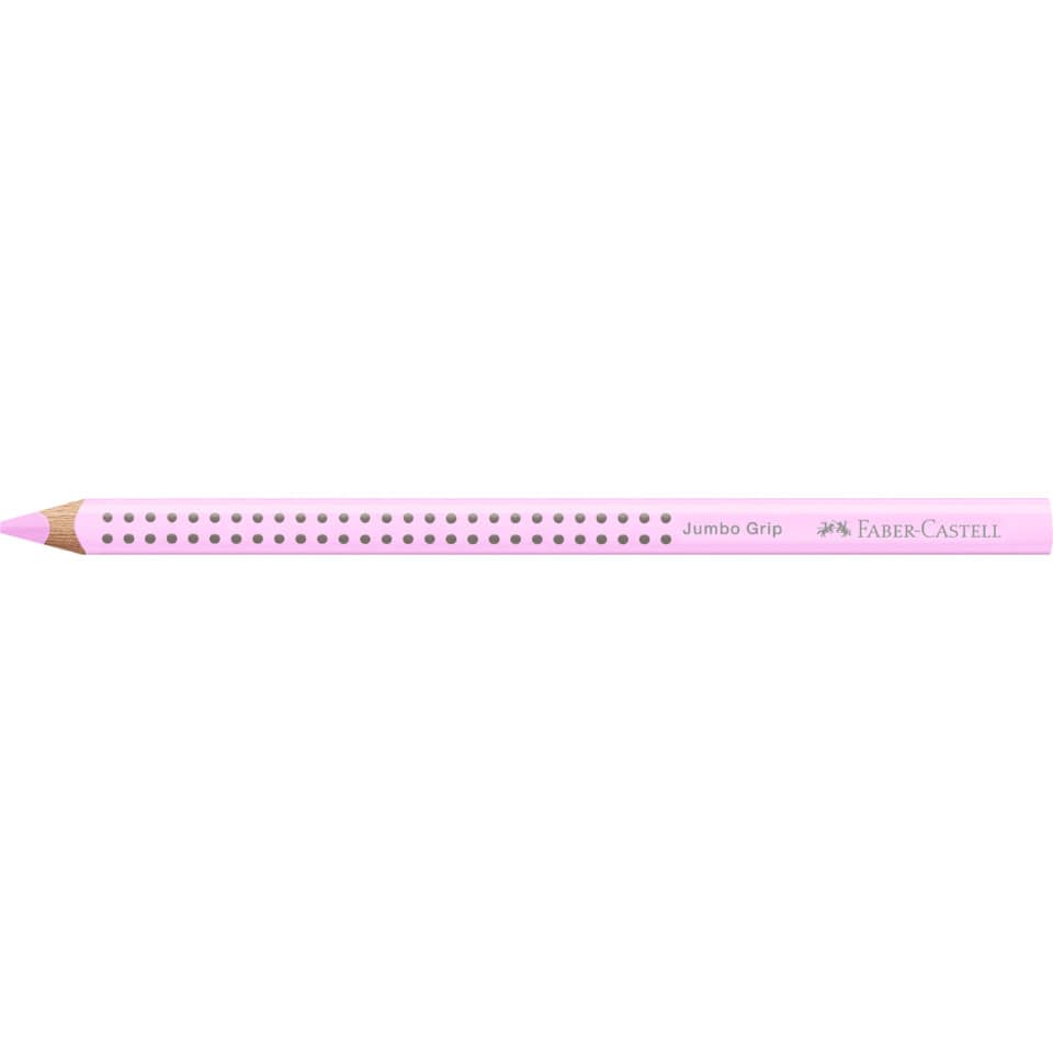 Farbstift Jumbo Grip, 5,3mm, pastellrosa FABER CASTELL 114819