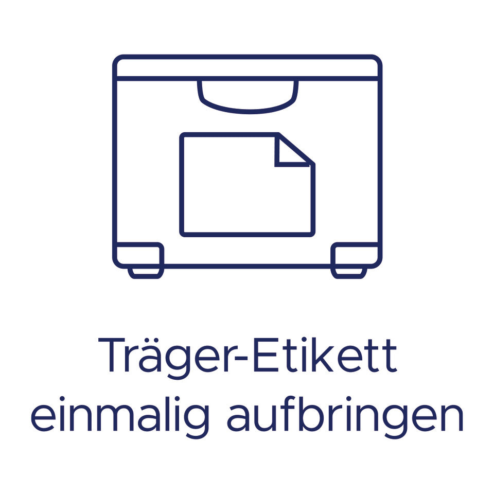 Träger-Etiketten, 220x160mm, 5 Stück, weiß/hellgrau AVERY ZWECKFORM 8003-5 AVERY ZWECKFORM 8003-5 5Blatt