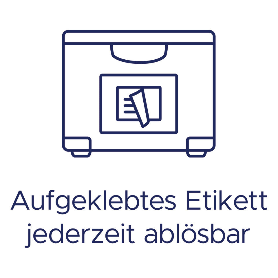 Träger-Etiketten, 120x80mm, 80 Stück, weiß/ hellgrau AVERY ZWECKFORM 8001-20 AVERY ZWECKFORM 8001-20  20Blatt