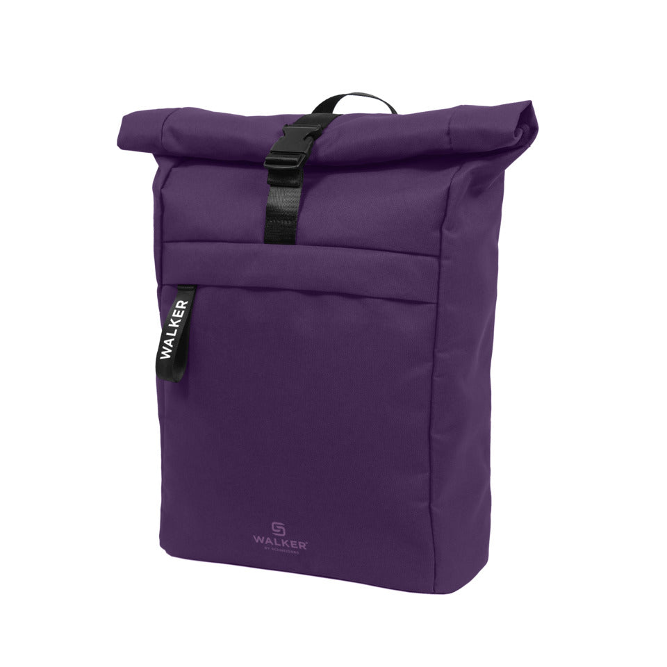 Rucksack Roll Top, 30x40-55x15cm, 20-23L, purple velvet WALKER CLASSIC 42263-334 WALKER CLASSIC 42263-334  20-23L