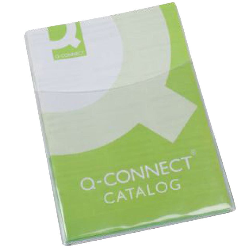 Klarsichthülle, A4, Front 3/4 Höhe, PP, 5 Stück, transparent Q-CONNECT KF11196 Q-CONNECT KF11196 Front 3/4 Höhe