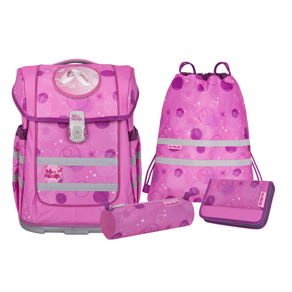 Schulranzen-Set ERGO COMPACTO, 5tlg. PINKY -Kollektion 2025- MCNEILL 9660257000 McNEILL 9660257000 Compacto 5-tlg.