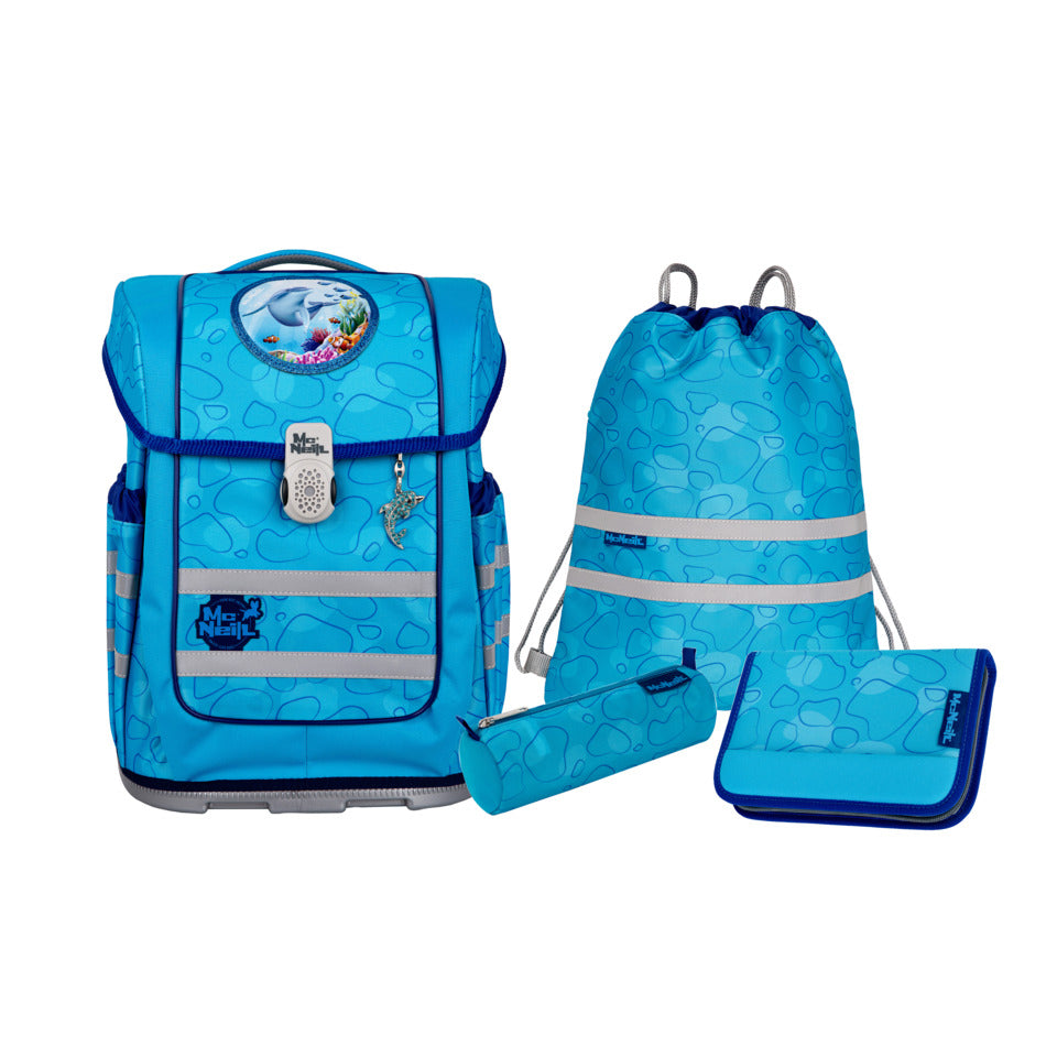 Schulranzen-Set ERGO COMPACTO, 5tlg. BUBBLE -Kollektion 2025- MCNEILL 9660258000 McNEILL 9660258000 Compacto 5-tlg.