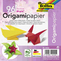 Faltblatt Origamipapier, 13 x 13cm, 80g/m², 12 Stück, sortiert FOLIA 9105 FOLIA  9105  96Bl