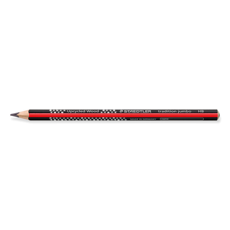 Bleistift Jumbo HB, schwarz/rot STAEDTLER 1285-2