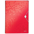 Fächermappe WOW, A4, 6 Fächer, rot LEITZ 4589-00-26 LEITZ 4589-00-26 PP 6 Fächer
