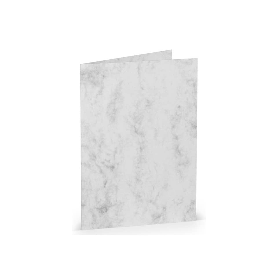 Briefkarte Coloretti, A6 HD, 225g/m², 5 Stück, grau marmora RÖSSLER 220706514 COLORETTI 220706514