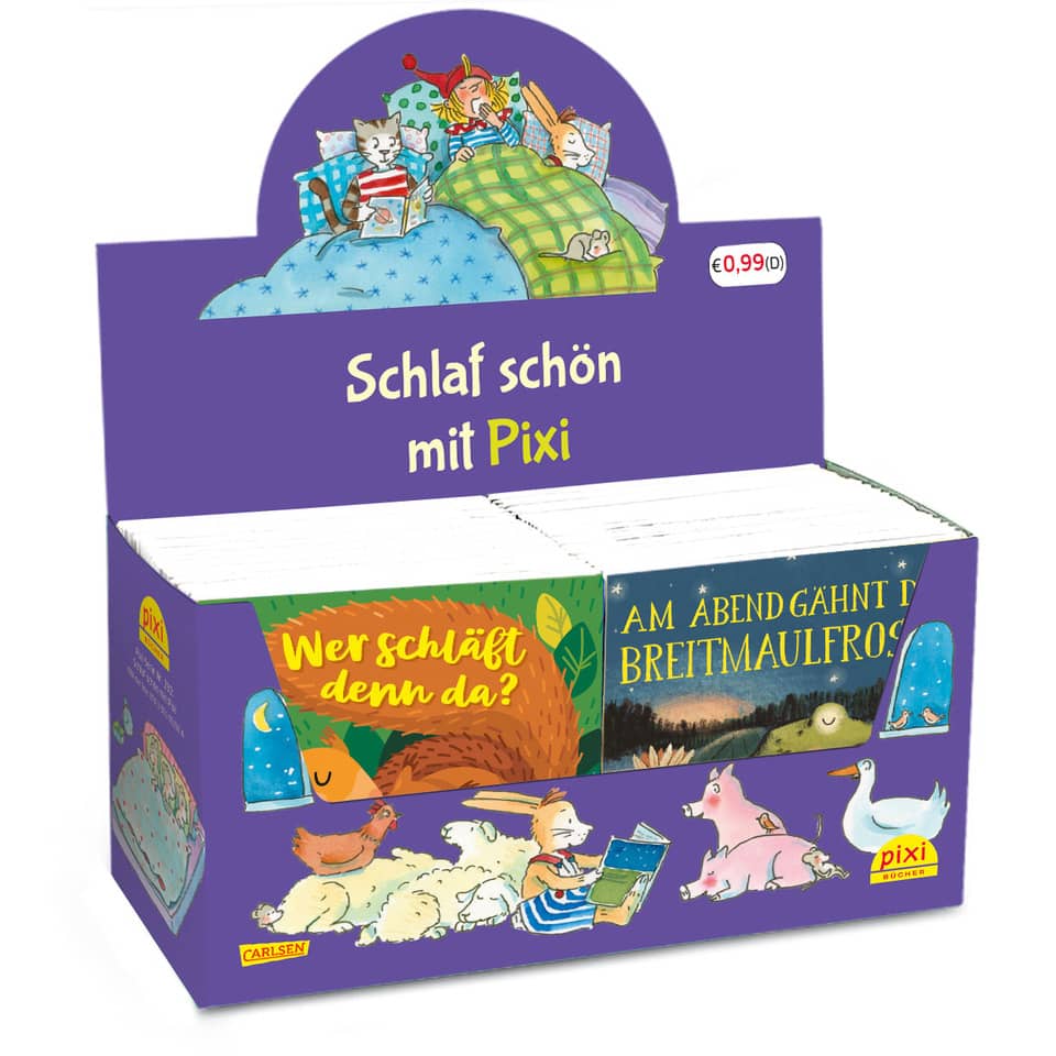 Kinderbüchlein Pixi Box 292: Schlaf schön CARLSEN 105292 CARLSEN 105292 Schlaf schön mit Pixi