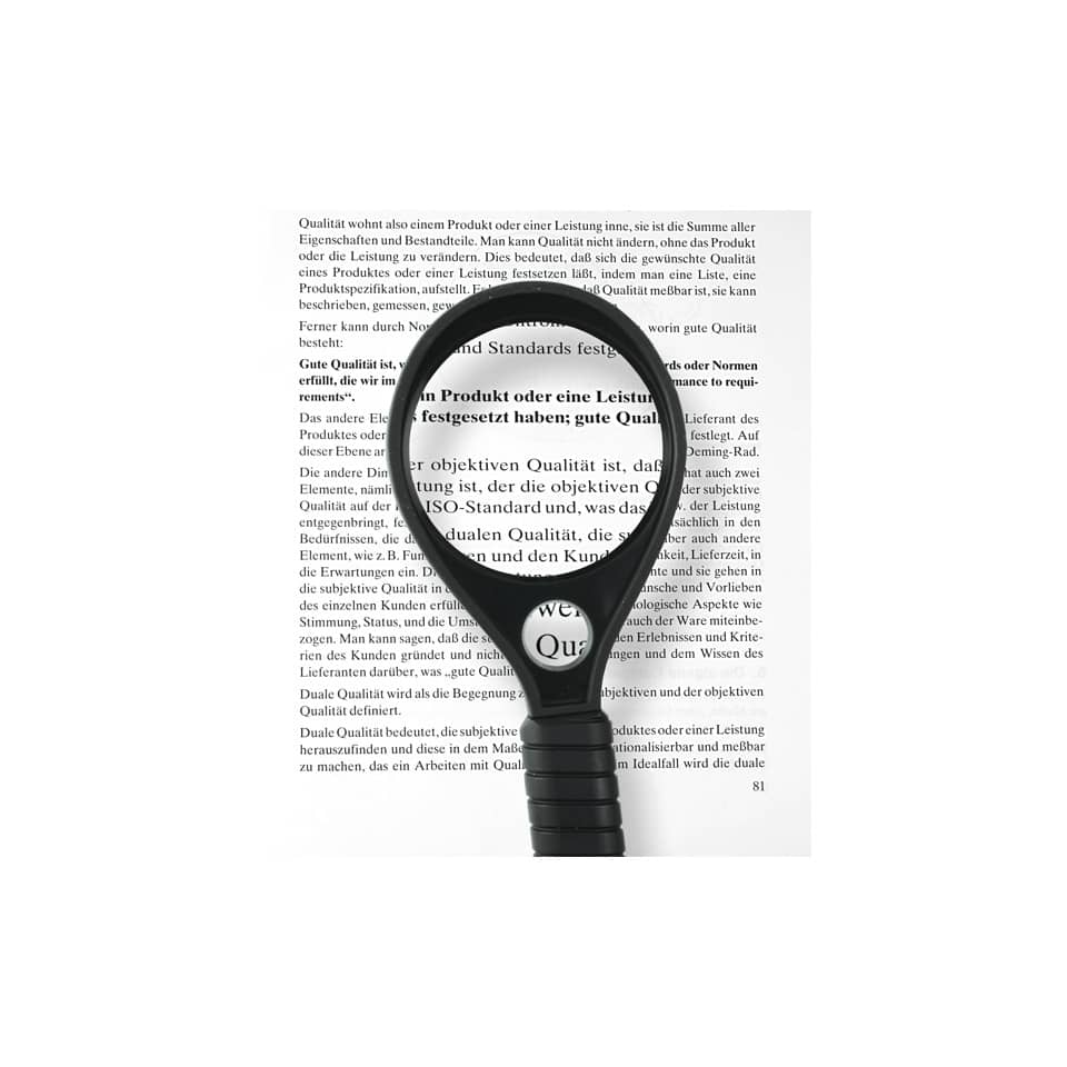 Leselupe SPORT, Ø 50 / 15 mm, Vergrößerung 2,5 x / 5 x ECOBRA 810150 ECOBRA 810150 Vergrößerung 2,5 x / 5 x