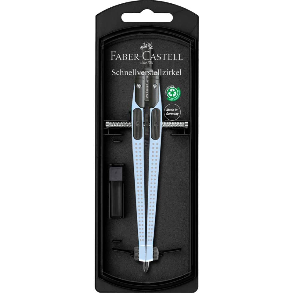 Schnellverstellzirkel sky blue FABER CASTELL 574474