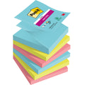 Haftnotizblock Super Sticky Z-Notes Cosmic Collection, 76 x 76 mm, 6 x 90 Blatt POST-IT R330-6SS-COS POST-IT R330-6SS-COS 76x76mm