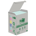 Haftnotizblock Recycling Notes, 38x51mm, 6x100 Blatt, pastell POST-IT 653-1GB POST-IT 653-1GB UWF 100Bl 6St