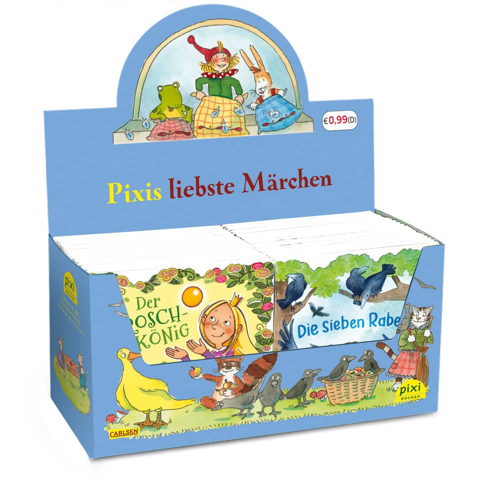 Kinderbüchlein Pixi Box 293: liebste Märchen Box CARLSEN 105293 CARLSEN 105293 Pixis liebste Märchen
