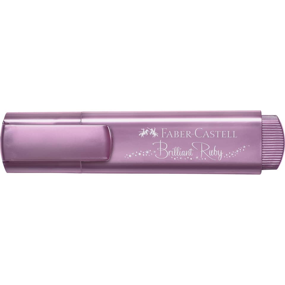 Textmarker Superfluorescent 46, 1-5mm, Metallic rubin FABER CASTELL 154691 FABER-CASTELL 154691