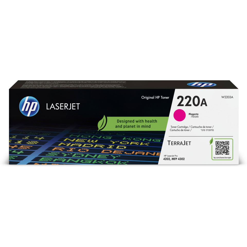 Lasertoner Nr.220A, 1.800 Seiten, magenta HP W2203A