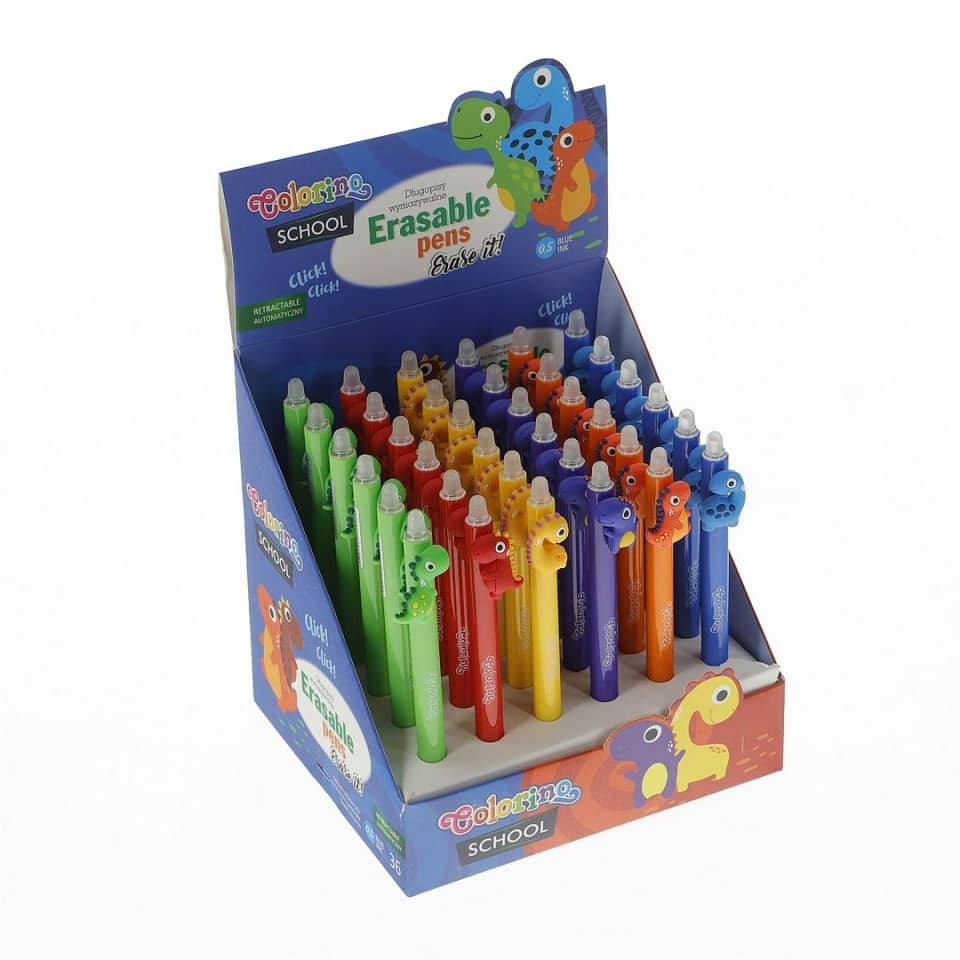Display Tintenroller Dinosaurier, sortiert COLORINO 29928PTR COLORINO 29928PTR Dinosaurier
