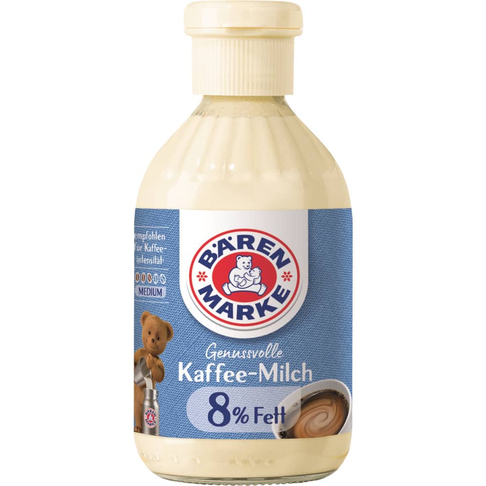 Milch Kaffeetraum, 8% Fett, 170ml BÄRENMARKE 129310004 BÄRENMARKE 129310004 170g