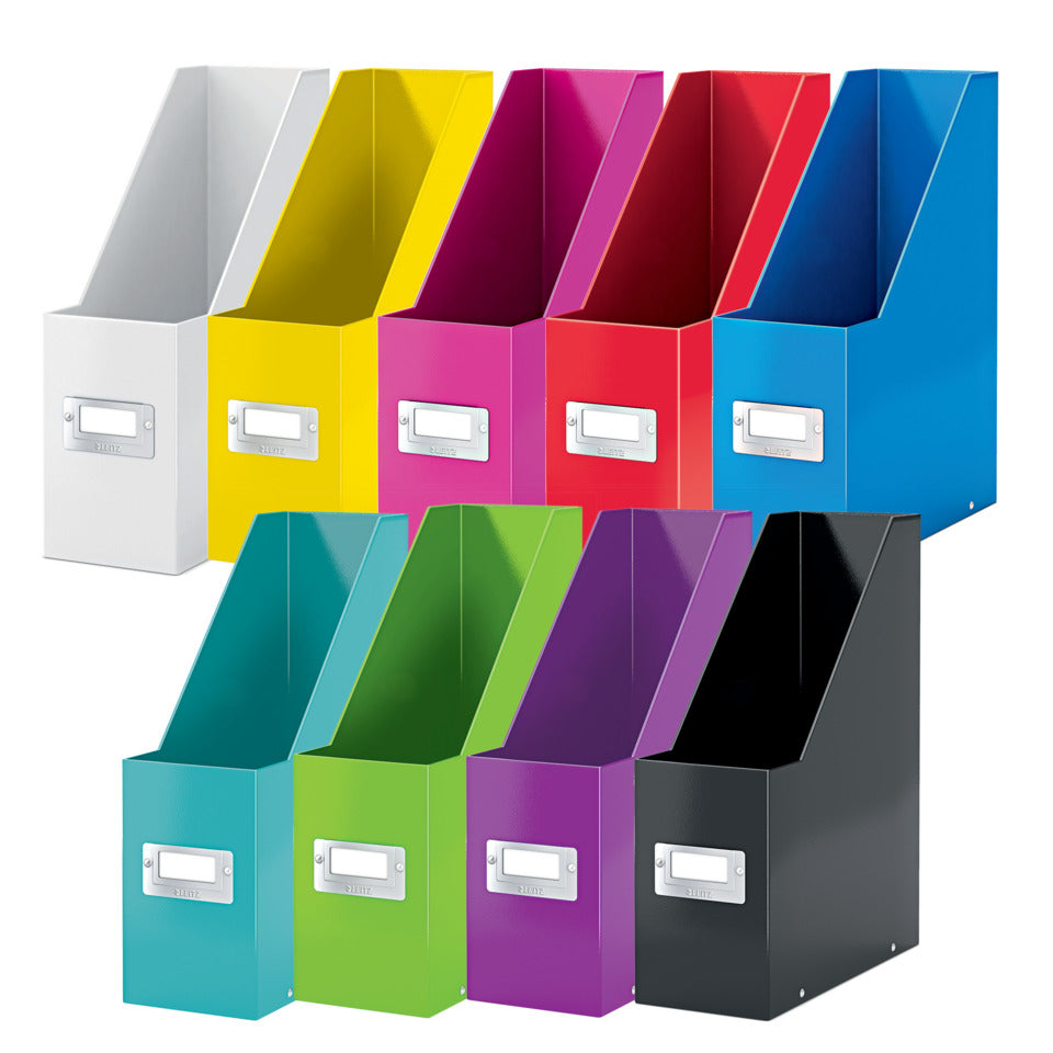 Stehsammler Click & Store WOW, A4, Graukarton, weiß LEITZ 6047-00-01 LEITZ 6047-00-01 Click&Store