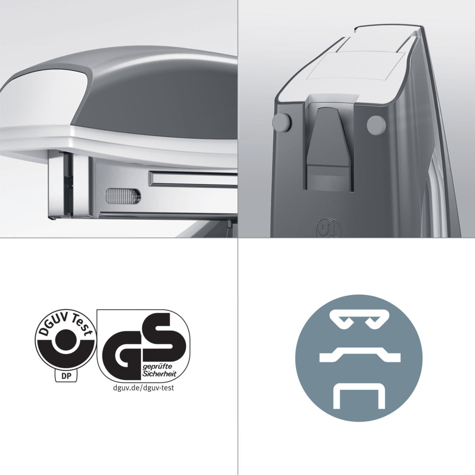 Heftgerät NeXXt WOW, 30 Blatt, Einlegetiefe 38 mm, Blister, blau LEITZ 5502-20-36 LEITZ 5502-20-36 NeXXt Blister