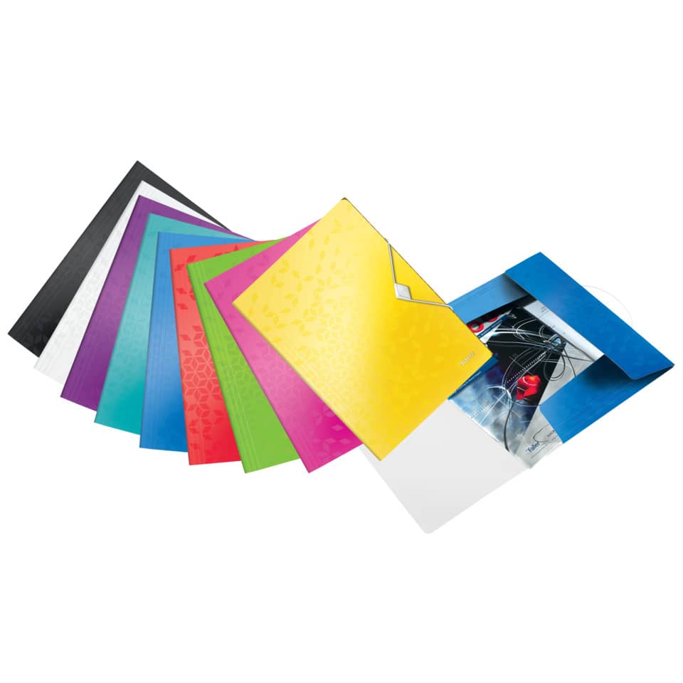 Eckspannermappe WOW, A4, PP, schwarz LEITZ 4599-00-95 LEITZ 4599-00-95 Wow PP