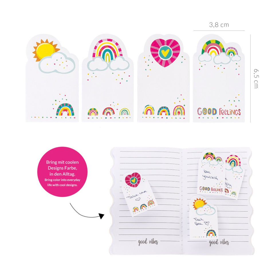 Haftnotizblock Good Feelings Mini TRENDHAUS 960559