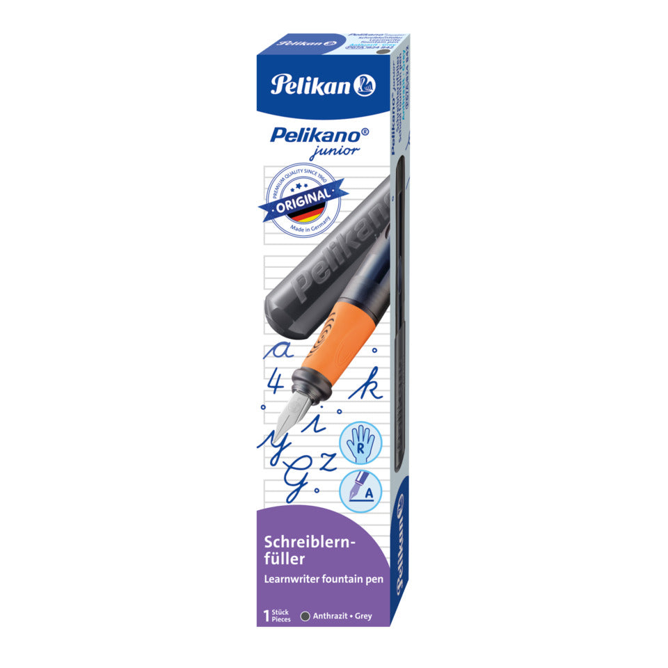 Füllhalter Pelikano® Junior A - Rechtshänder, anthrazit PELIKAN 300010016 PELIKAN 300010016 824842 P67A