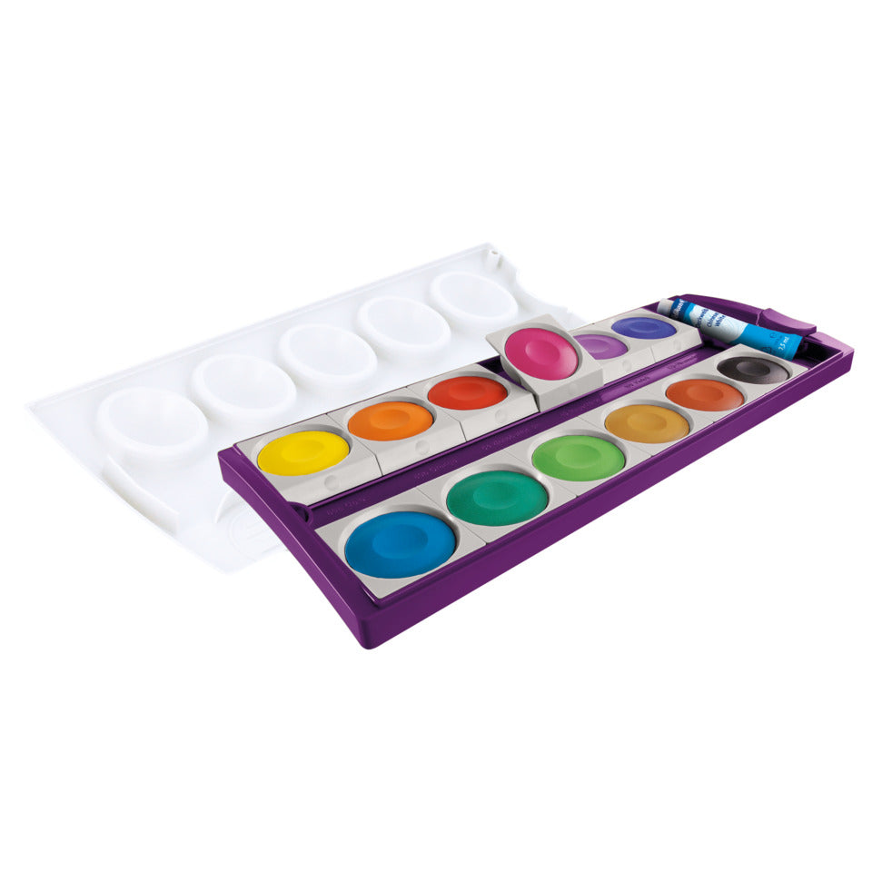 Farbkasten 12er + Deckweis, violett PELIKAN 300008251 PELIKAN 300008251 701327 735/K12V