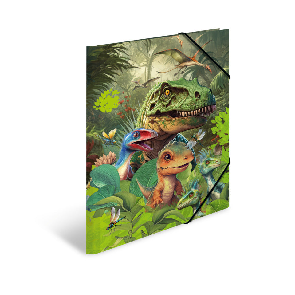 Sammelmappe Dino World, A3, Karton HERMA 19576