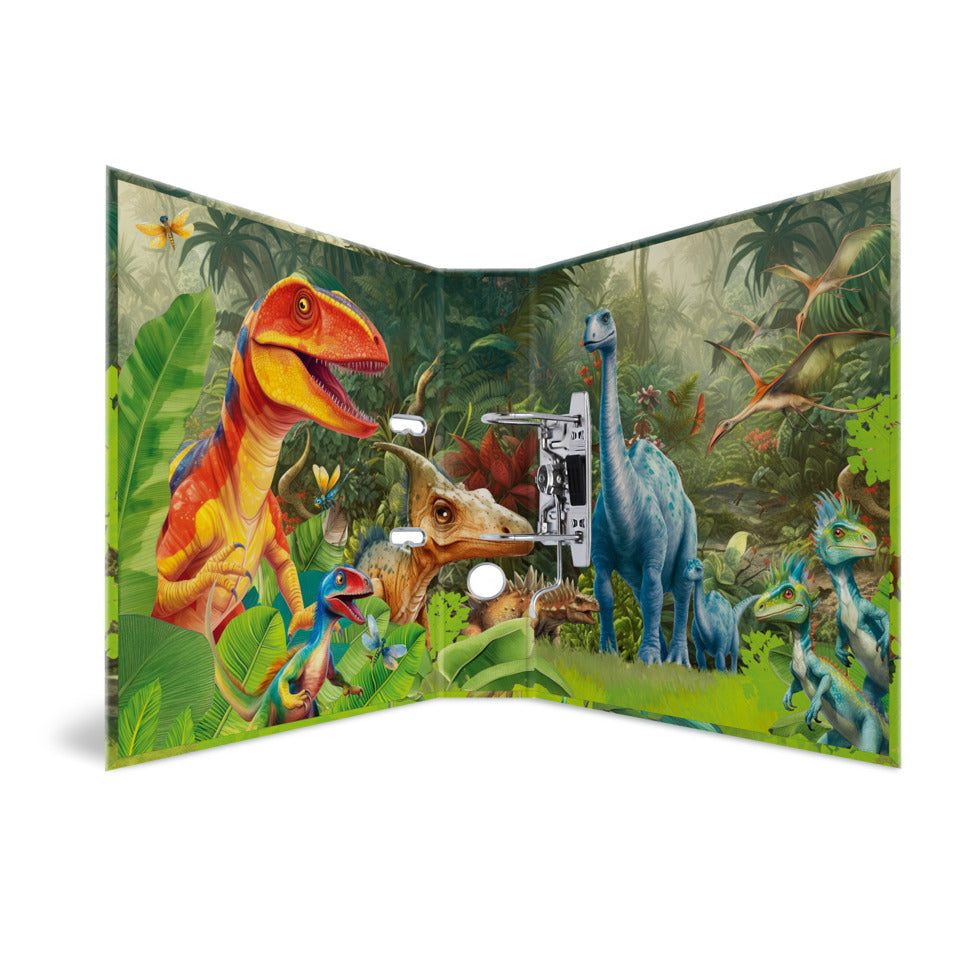Ordner Dino World, A4, 70mm, sortiert HERMA 20079
