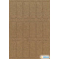Haushaltsetikette Silphie, 12x34mm, oval, naturbraun HERMA 15752 HERMA 15752 HOME