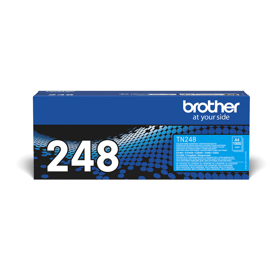 Lasertoner TN-248C, 1.000 Seiten, cyan BROTHER TN248C