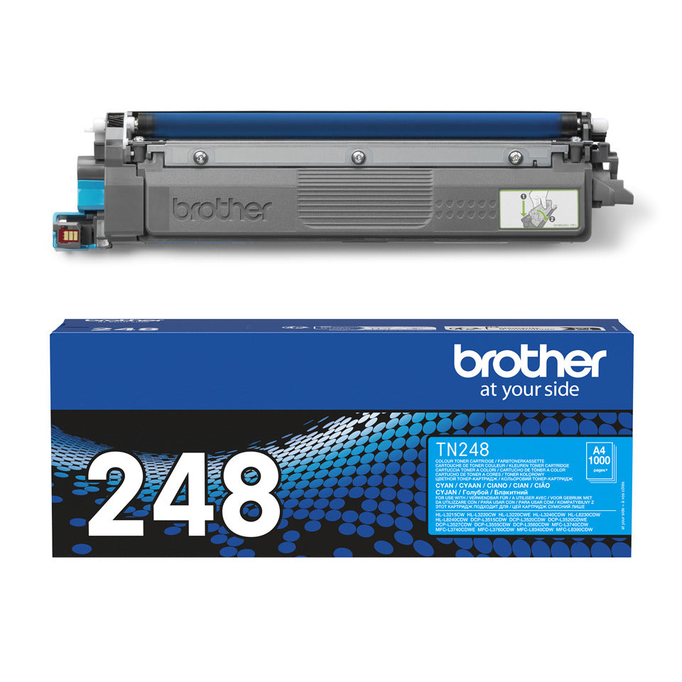 Lasertoner TN-248C, 1.000 Seiten, cyan BROTHER TN248C