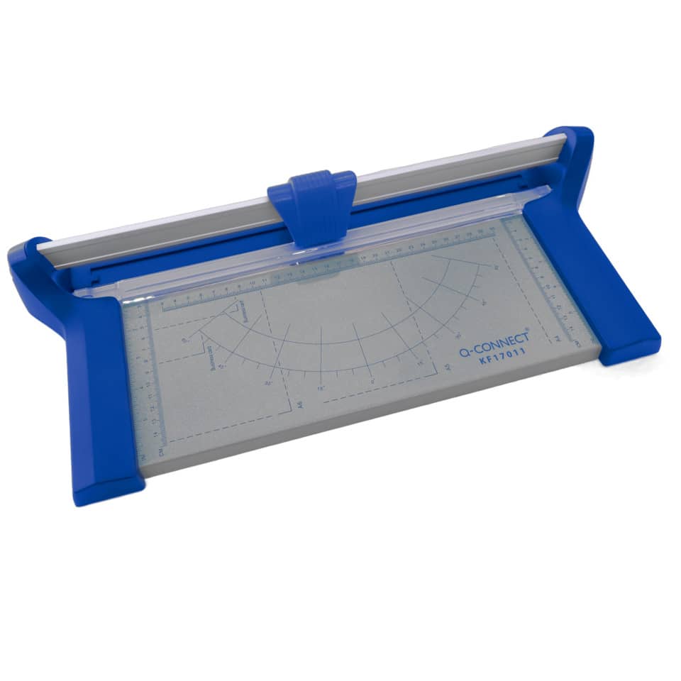 Rollen-Schneidemaschine A4 grau/blau Q-CONNECT KF17011 Q-CONNECT KF17011 für A4