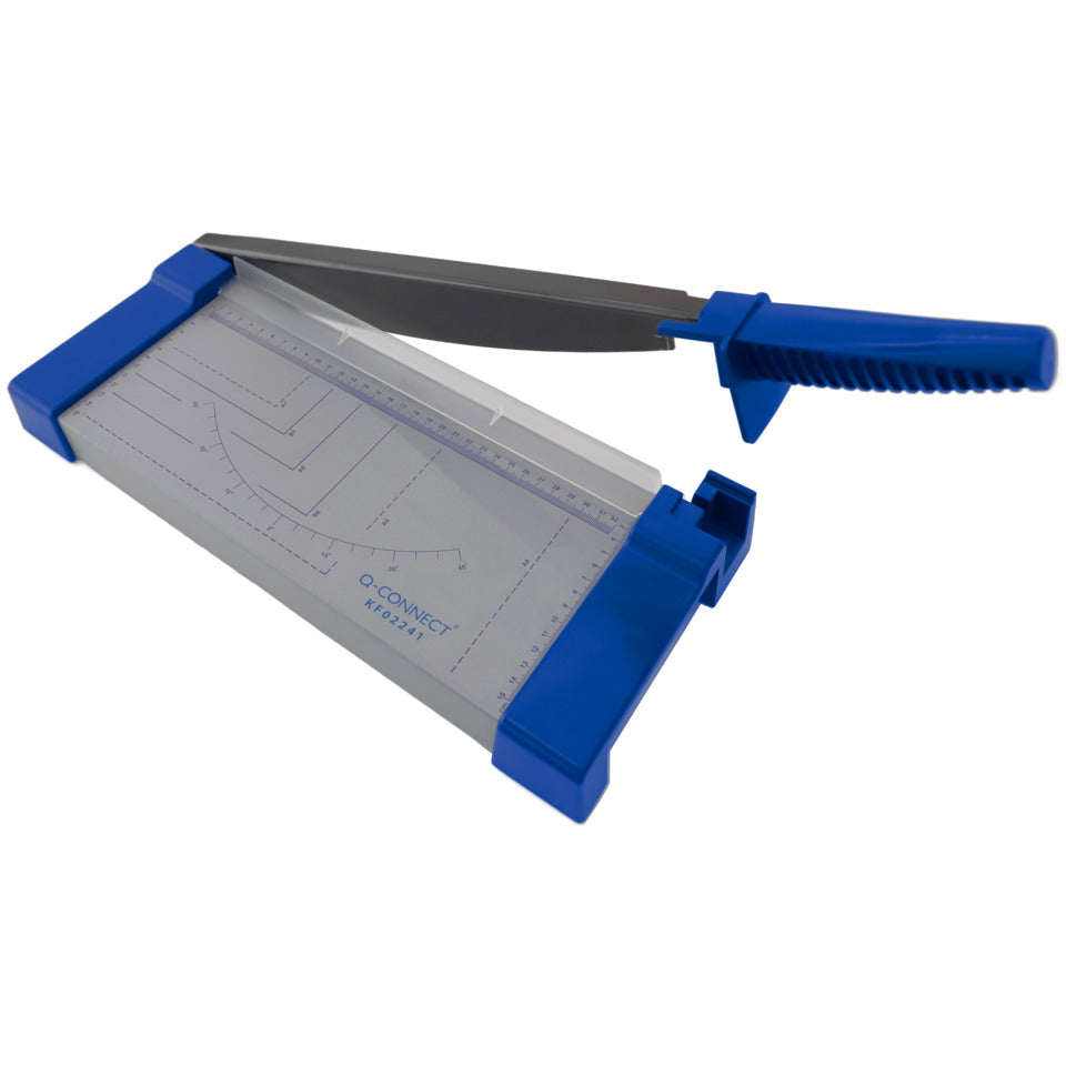 Hebel-Schneidemaschine A4 blau/grau Q-CONNECT KF02241