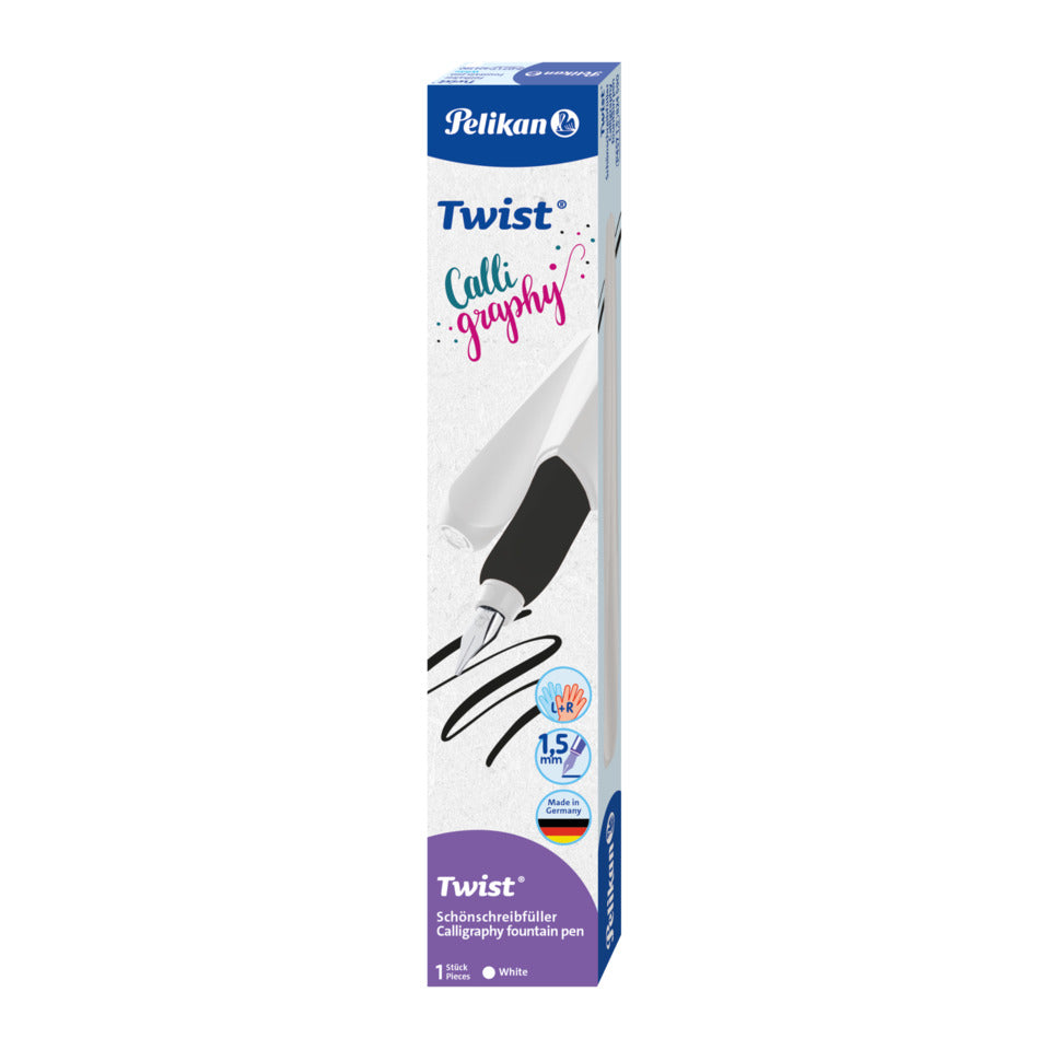 Calligraphiefüller Twist, 1,5mm, weiß  ~ PELIKAN 300009995 PELIKAN 300009995 824590 P457