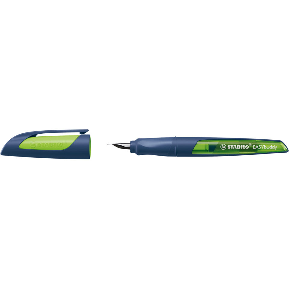 Füllfederhalter EASYbuddy® Twilight Sky M, stahlblau/limette STABILO 5031/12-41