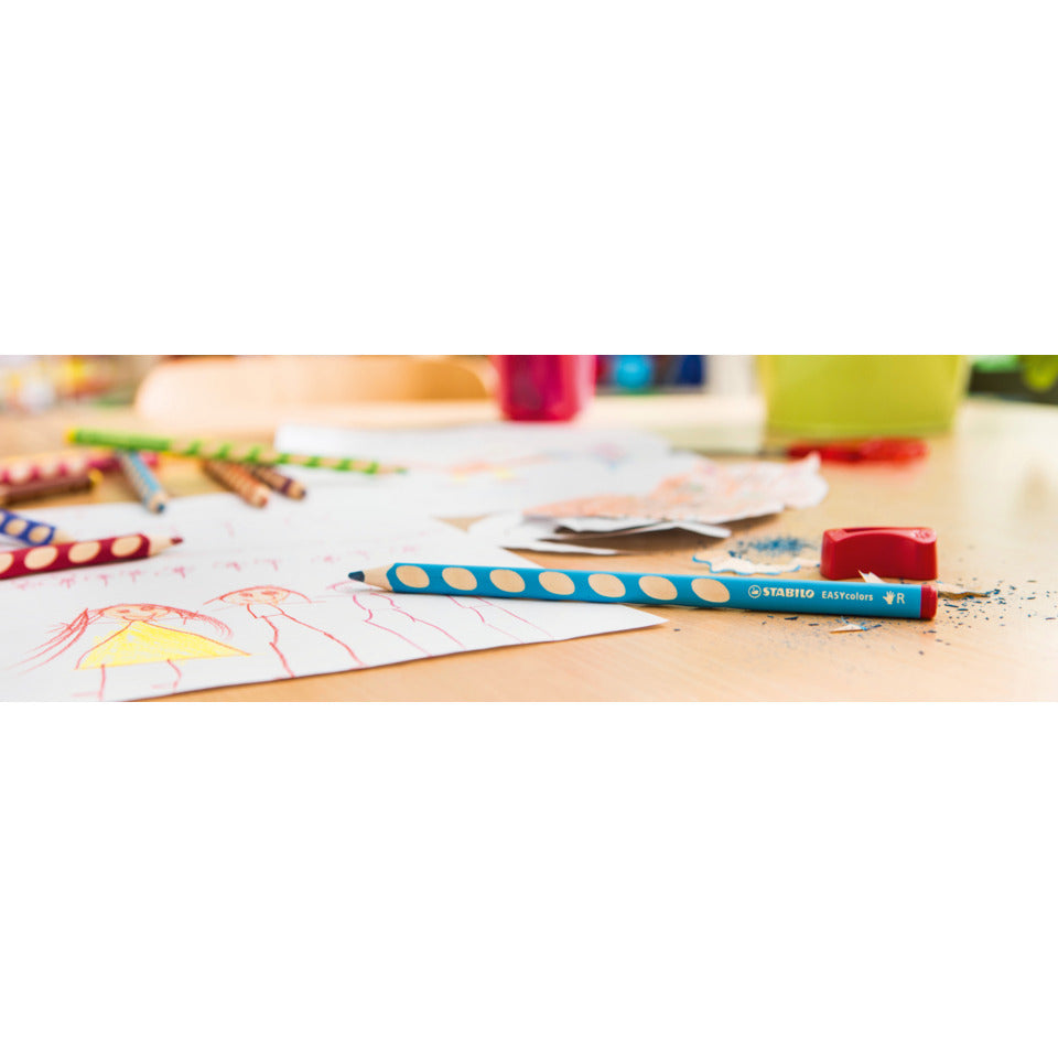 Farbstiftetui EASYcolors, Linkshänder, 12 Stück, sortiert STABILO 331/12-1 STABILO 331/12-1 Linkshänder
