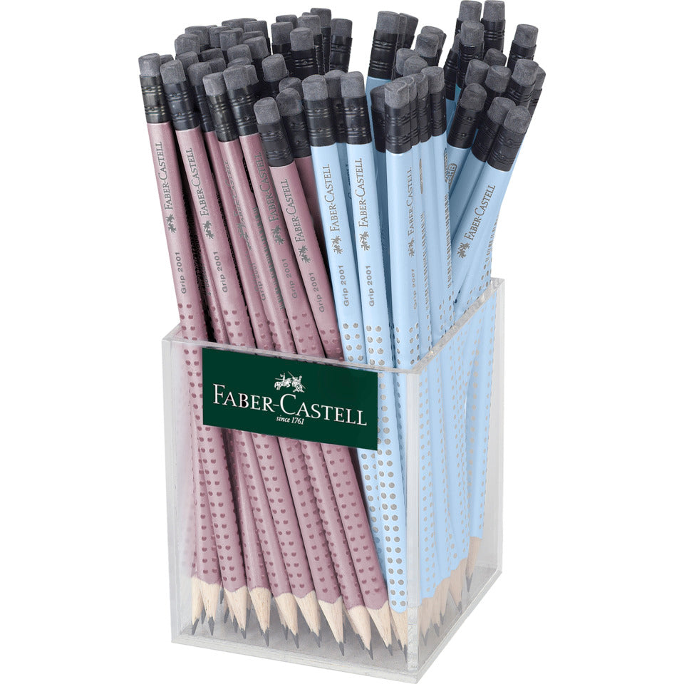 Bleistift mit Radierer Grip 2001 B FABER CASTELL 217270 FABER CASTELL 217270 Grip 2001